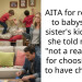 AITA for refusing to babysit my sister’s kids after she told me I’m “not a real adult” for choosing not to have children?