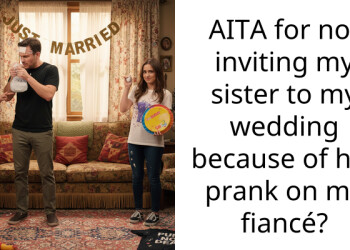 AITA for not inviting my sister to my wedding because of her prank on my fiancé?