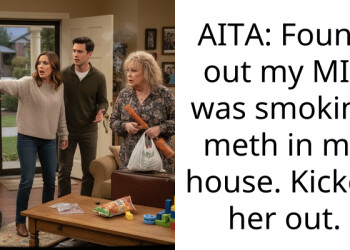 AITA: Found out my MIL was smoking meth in my house. Kicked her out.