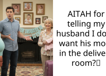 AITAH for telling my husband I don’t want his mom in the delivery room?
