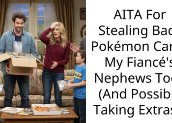 AITA For Stealing Back Pokémon Cards My Fiancé’s Nephews Took (And Possibly Taking Extras)?