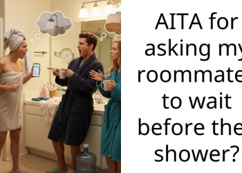 Flatmate Ignores One Simple Showering Rule, Sparks A Bigger Issue