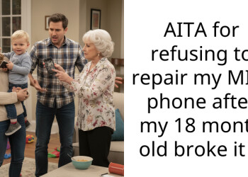 AITA for refusing to repair my MILs phone after my 18 month old broke it ?