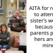 AITA for refusing to attend my sister’s wedding because my parents paid for hers and not mine?