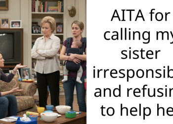 AITA for calling my sister irresponsible and refusing to help her