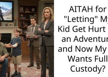 AITAH for “Letting” My Kid Get Hurt on an Adventure and Now My Ex Wants Full Custody?