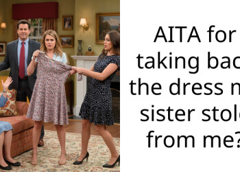 AITA for taking back the dress my sister stole from me?