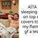 Guy Intentionally Sleeps Without Clothes To Teach Roommate’s Girlfriend Who Always Barges In Without Knocking A Lesson