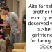 My brother dumped his girlfriend for failing his insane tests and now he’s furious that I agree with her
