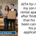 Mom Gets Son To Move Out After Finding Out Dad Won’t Let Him Find A Job
