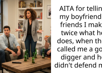 Mechanical Engineer Puts Her Boyfriend’s Misogynistic Friends In Their Place When They Call Her A Gold Digger