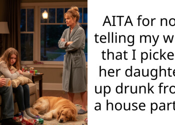 Man At Crossroads After Picking Step-Daughter Up When She Got Drunk At A Party