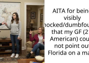 Redditor Gets Shocked After Discovering That His American Girlfriend Couldn’t Find Florida On A Map