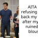 New Mom Refuses To Pay For Cousin’s Expensive Blouse After Her Baby Ruined It