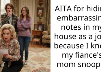 MIL snooped through my house so I planted hilarious notes to expose her