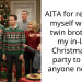 AITA for replacing myself with my twin brother at my in-laws’ Christmas Eve party to see if anyone noticed?