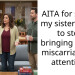Redditor Sparks Family Outrage After Accusing Their Sister Of Exploiting Her Miscarriage To Get Attention