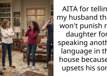 Husband Wants To Punish My Daughter For Speaking Her Native Language While Grieving Her Stepbrother