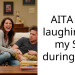 AITA for laughing at my SO during s*x?