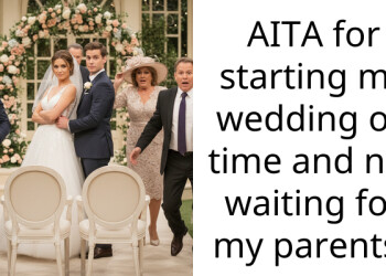 My Parents Missed My Entire Wedding Because They Were Late and Now They Are Blaming Me
