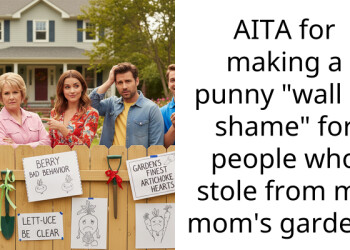 Plant And Flower Thieves Get Shamed By “Punny” Wall Of Shame Poster Complete With Their Photos And Garden-Related Pun Nicknames