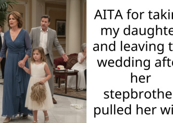 Mother Of A Teen Cancer Survivor Leaves A Wedding After Her Bully Stepson Pulled Off Her Daughter’s Wig In Front Of Everyone