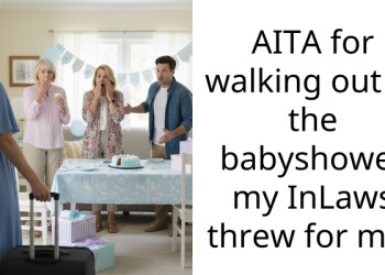 My husband and his family threw a boy baby shower for my daughter and demand I apologize