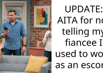 UPDATE: AITA for not telling my fiancee I used to work as an e***rt?
