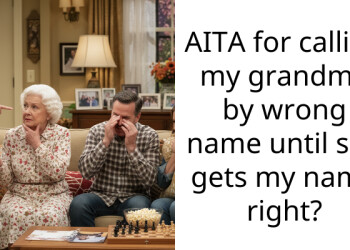 AITA for calling my grandma by wrong name until she gets my name right?
