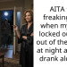 AITA for freaking out when my wife locked our son out of the house at night after he drank alcohol?
