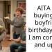 My boyfriend is furious I bought him birthday gifts and called me manipulative