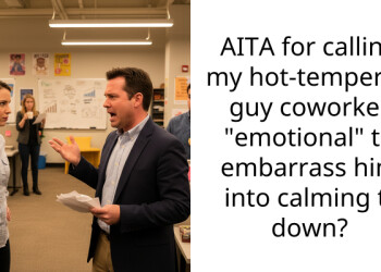 Man Finds A Genius Way To Deal With The Office Hothead