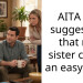 AITA for suggesting that my sister chose an easy love?