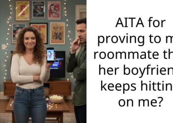 I Caught My Roommate’s Boyfriend Flirting With Me, Now She’s Blaming My Outfit