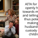 AITA for being openly hostile towards my sister and telling on her thus potentially making her husband loose custody of his children?
