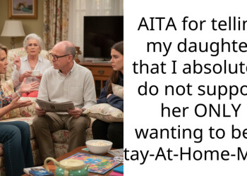 AITA for telling my daughter that I absolutely do not support her ONLY wanting to be a Stay-At-Home-Mom?