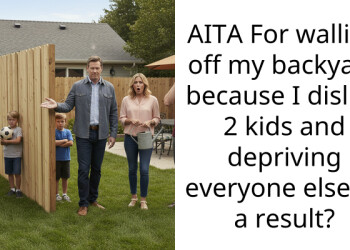 Redditor Closes Off Property The Whole Neighborhood Because One Ent*tled Family Kept “Mistaking Their Land For Public Space,” Using Their Pool And Even Building A Fire Pit