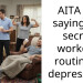 AITA for saying my secret workout routine is depression?