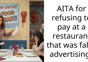 I Refused To Pay For Dinner Because The Portions Were Too Small And My Girlfriend Is Furious