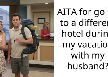 My husband ruined our vacation by treating our daughter like a prisoner over a hot shower