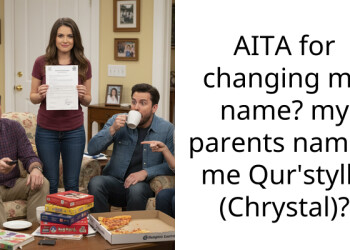 AITA for changing my name? my parents named me Qur’stylle (Chrystal)?