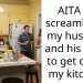 AITA for screaming at my husband and his sister to get out of my kitchen?