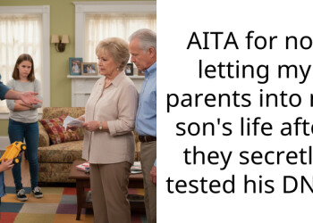 Man Finds Out His Parents Carried Out DNA Test On His Son Behind His Back, Bans Them From His Son’s Life