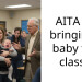 AITA for bringing a baby to a cla*s??