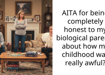 AITA for being completely honest to my biological parents about how my childhood was really awful?