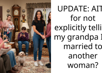 UPDATE: AITA for not explicitly telling my grandpa I’m married to another woman?