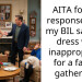AITA for my response after my BIL said my dress was inappropriate for a family gathering?