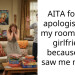 AITA for not apologising to my roommate’s girlfriend because she saw me n**ed?