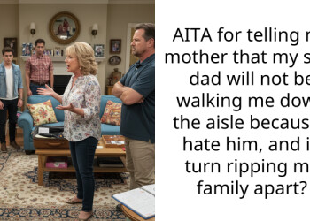 Soon-To-Be Bride Refuses To Let Stepdad Walk Her Down The Aisle Because She Hates Him, Rips Apart Her Family In The Process