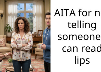 AITA for not telling someone I can read lips
